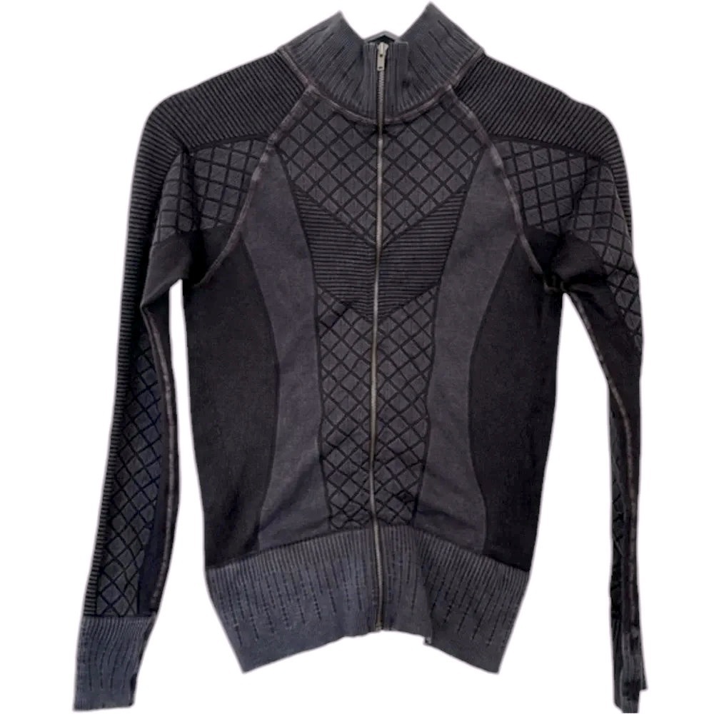 Avocado full zip workout jacket size xs small in excellent like-new condition